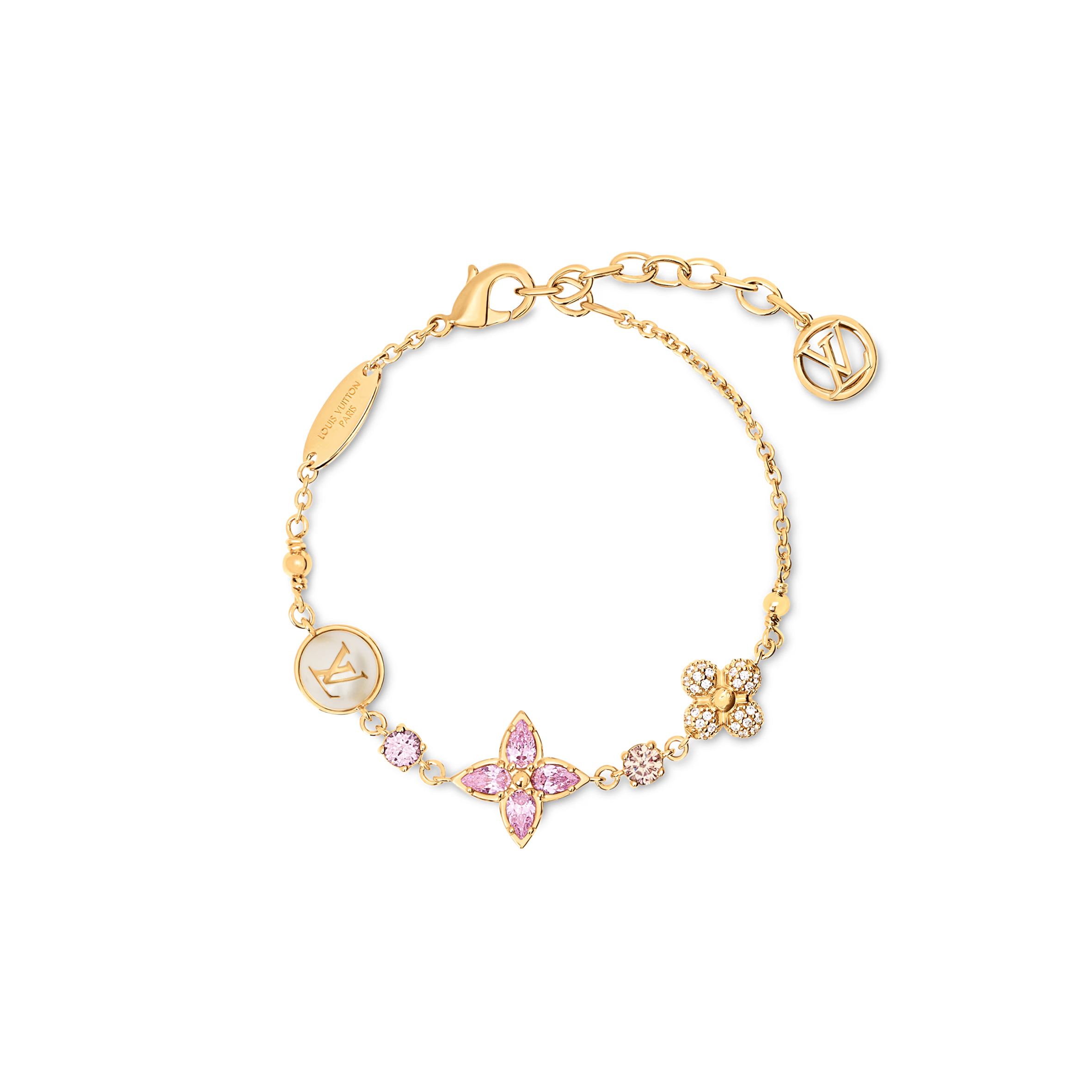 LOUIS VUITTON LV BLOOMING SYMPHONY BRACELET M04270